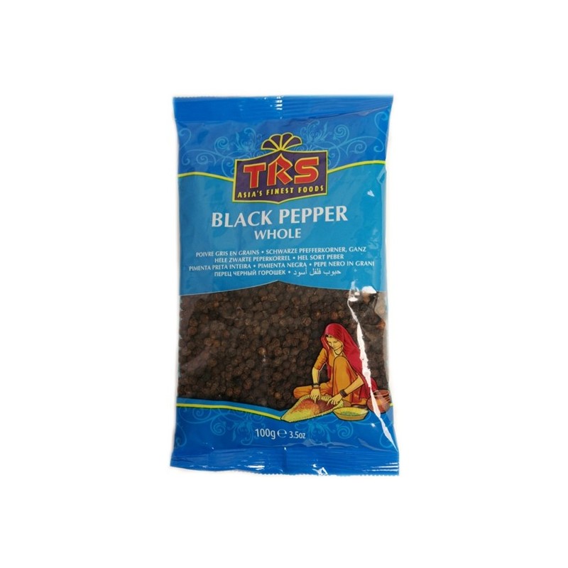 Schwarzer Pfeffer ganz 100g Black Pepper Whole