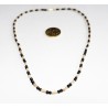 Halskette Neckbeads Tulsi 1fach, 2farbig (49 cm)