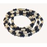 Halskette Neckbeads Tulsi 1fach, 2farbig (49 cm)