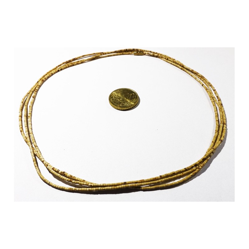 3fach fein (144 cm) Neckbeads Kanthi Mala Tulsi Halsk.