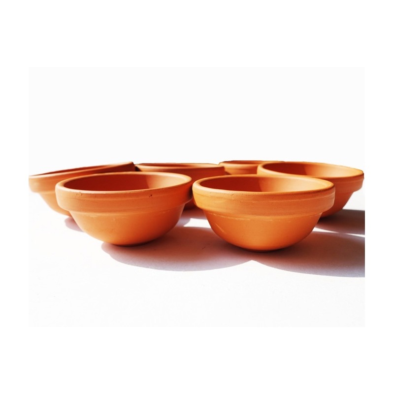 2 x Diya Diwali Clay u.v.m. aus Ton Stabil