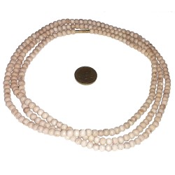 3fach Medium rund (132cm) Tulsi Halskette Neck Beads