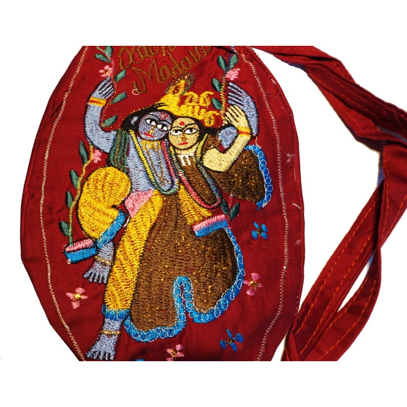 Japa Mala Bead Bag Radha Madhava