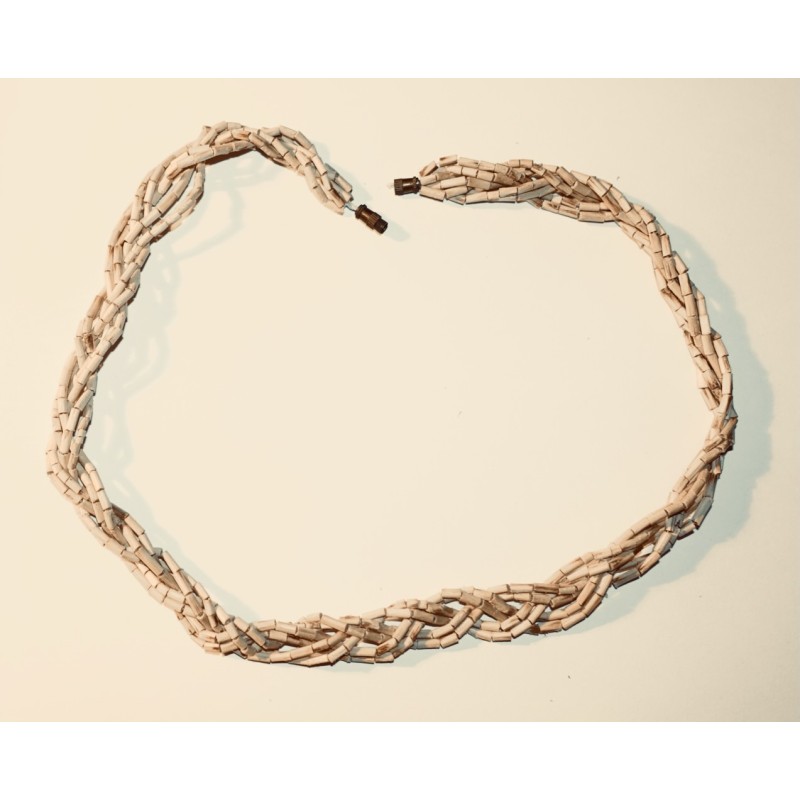 1fach geflochten Tulsi Halsk. (40-44cm)