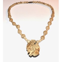 1fach Radha Nam Special groß mit Radha Krishna Anhänger locket