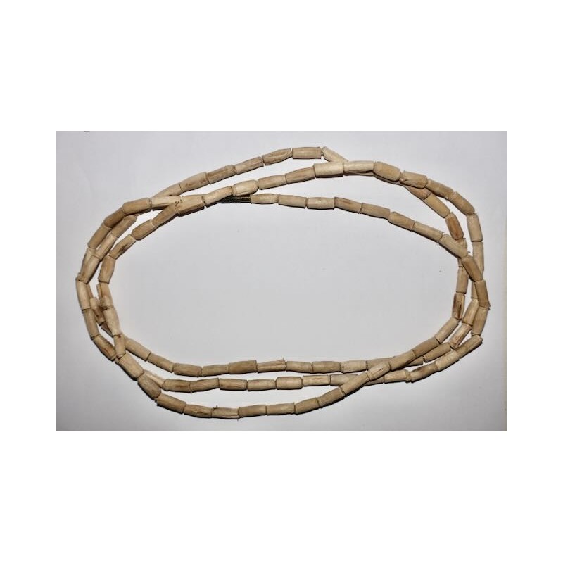 3fach lang dünn Natur 132-135cm Tulsi Halsk.