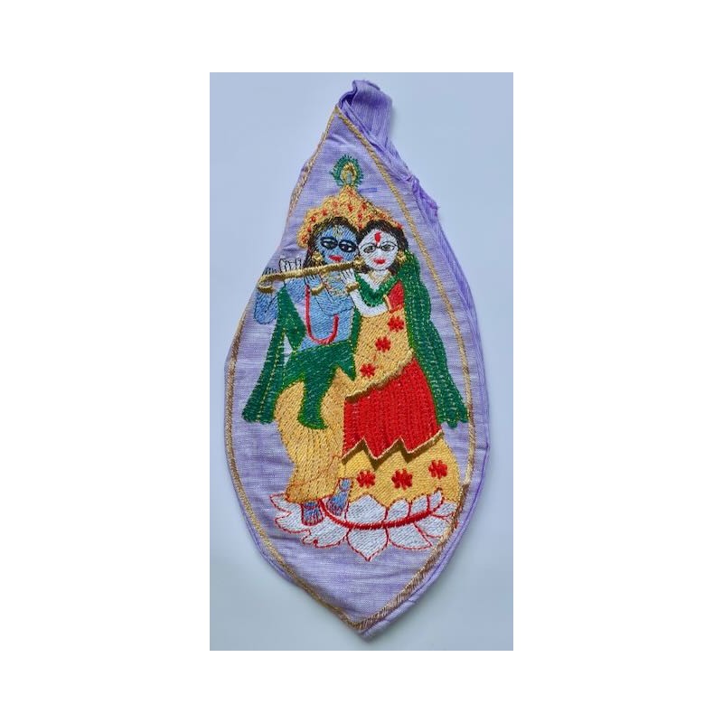 Bead Bag Radha Krishna Lila Gebetsbeutel Japa Mala Bag Beadbag
