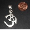 Om Zeichen Silber Anhänger Sterling Silver Symbol