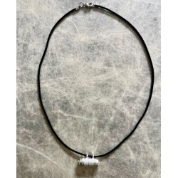 Silber Kavacha mit Band u. Verschluss