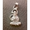 Hanuman mit Karatals Anhänger aus Silber Pendant in Silver Chandi Lord Bajrang Bali Hanuman Ji