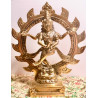 Shiva Nataraja Brass MEssing 17 cm