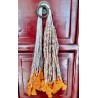 Zähl - Beads schmal Tulsi Counter beads ca.15cm mit Quaste Tassel