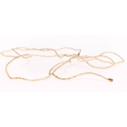 3fach fein (144 cm) Neckbeads Kanthi Mala Tulsi Halsk.